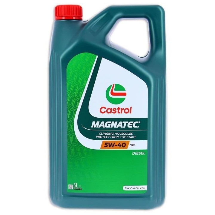 Huile moteur - CASTROL - Magnatec 5W-40 DPF - 5L