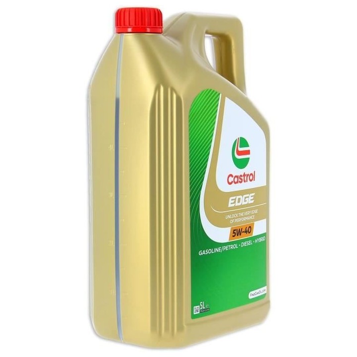 Huile moteur - CASTROL - EDGE 5W-40 - 5L