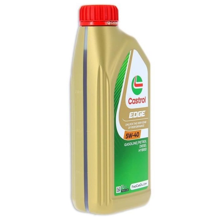 Huile moteur - CASTROL - EDGE 5W-40 - 1L