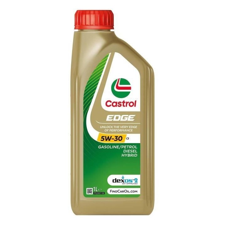 Huile moteur - CASTROL - EDGE 5W-30 C3 - 1L