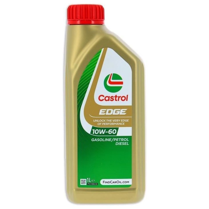 Huile moteur - CASTROL - EDGE 10W-60 - 1L