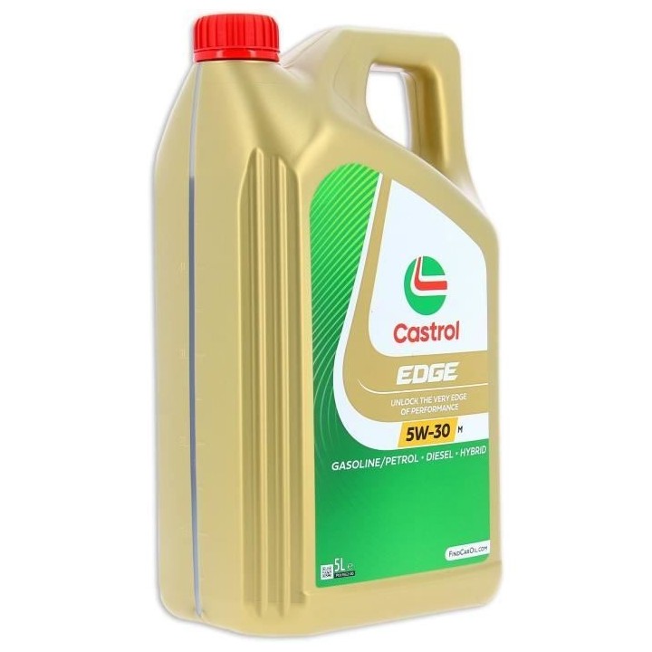 Huile moteur - CASTROL - EDGE 5W-30 M - 5L