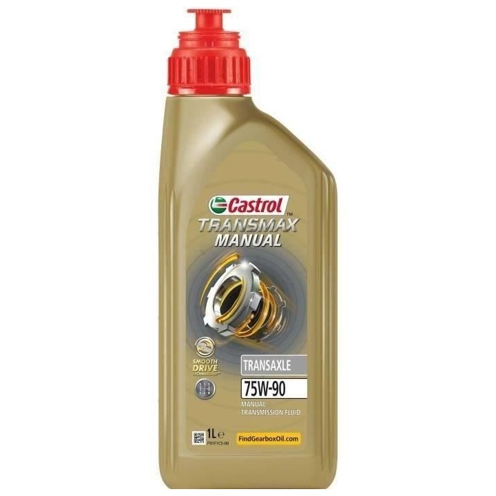 Huile moteur - CASTROL - Transmax Manual Transaxle 75W-90 - 1L