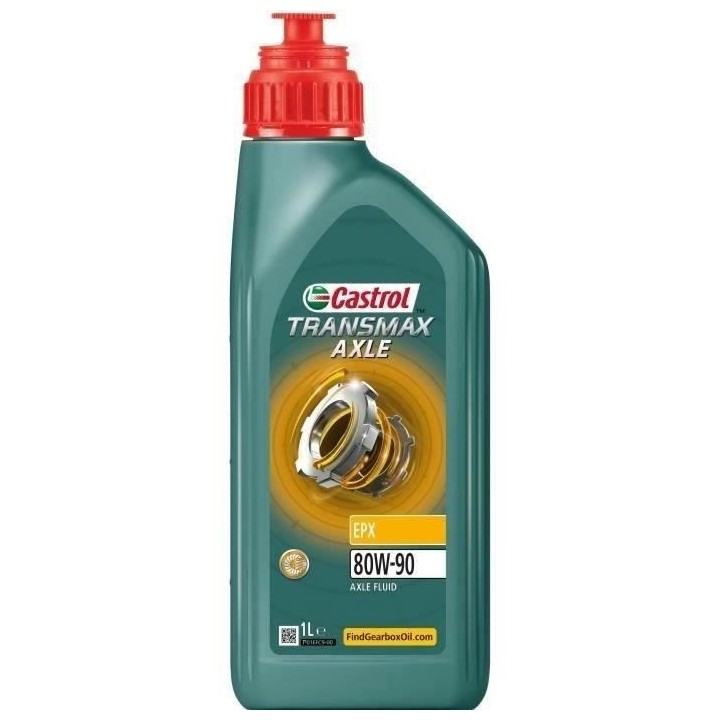 Huile moteur - CASTROL - Transmax Axle EPX 80W-90 - 1L