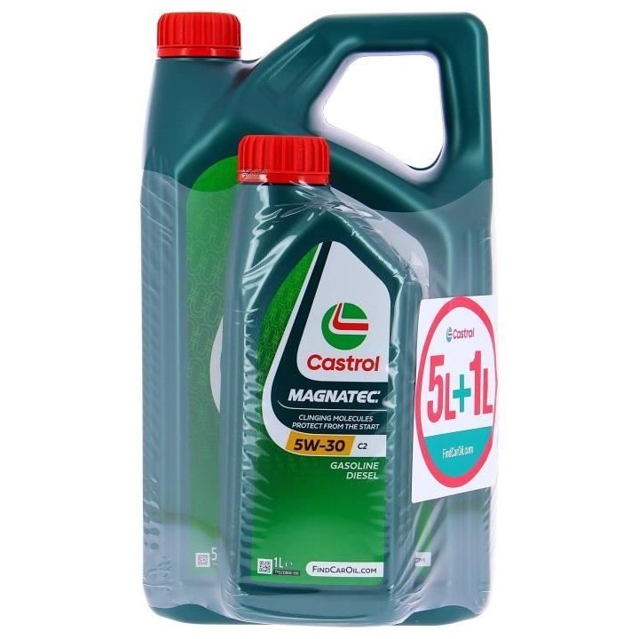Huile Moteur - CASTROL MAGNATEC - 5W-30 C2 - 5L+1L - 057166