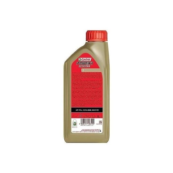 Huile moteur - CASTROL - Power1 Scooter 2T - 1L