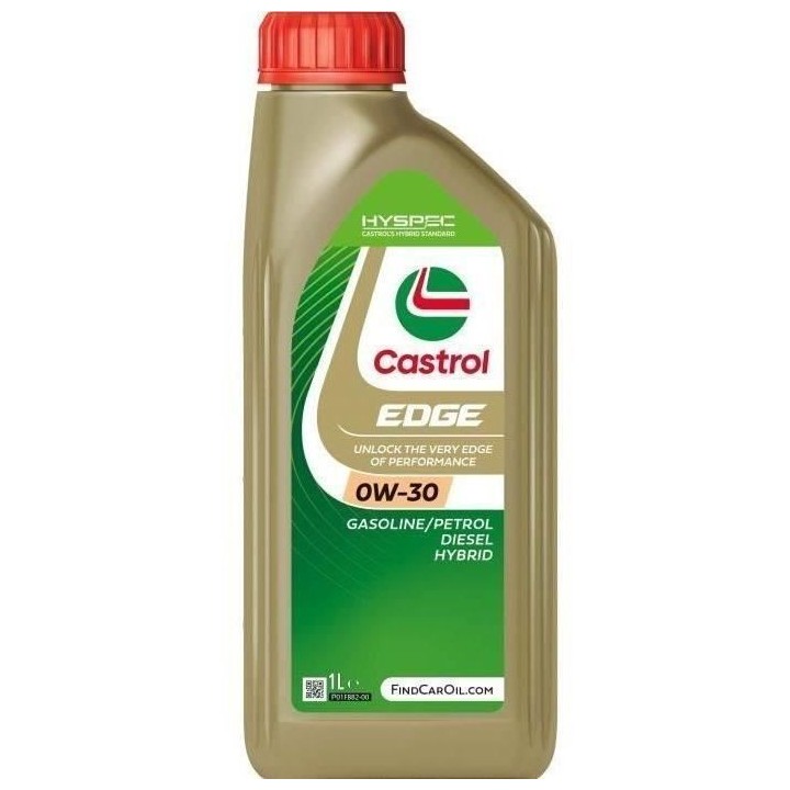 Huile moteur - CASTROL - EDGE 0W-30 - 1L