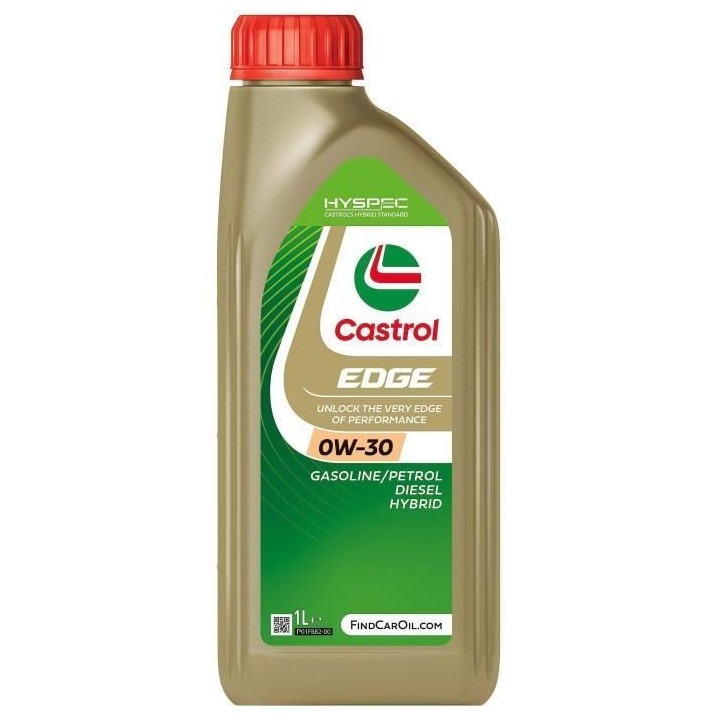 Huile moteur - CASTROL - EDGE 0W-30 - 1L