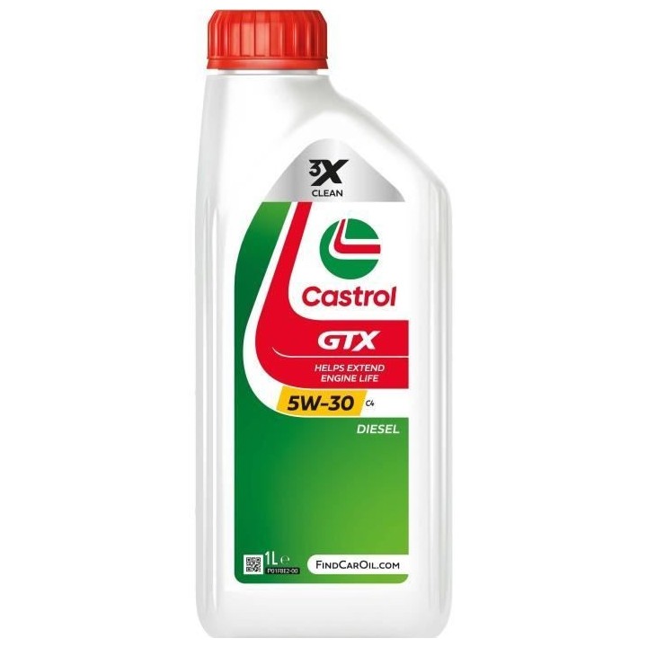 Huile moteur - CASTROL - GTX 5W-30 C4 - 1L