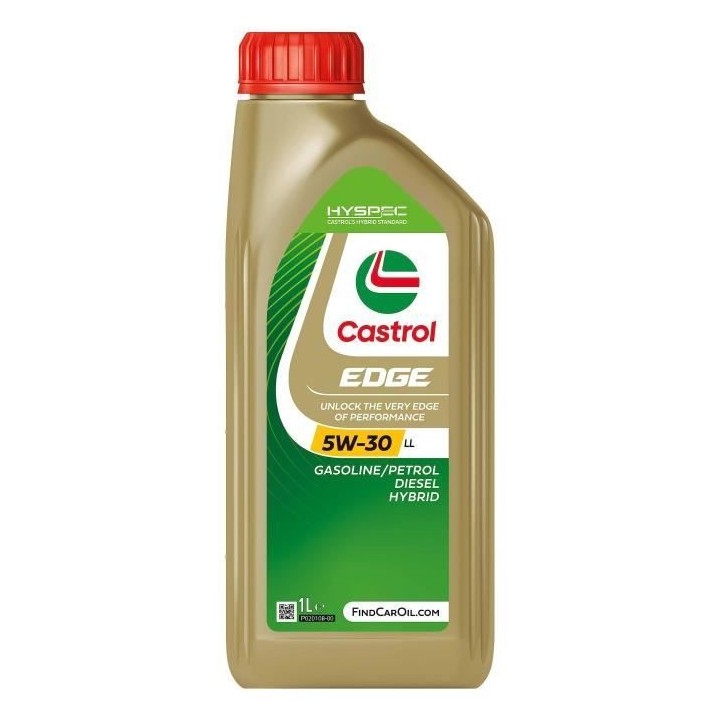 Huile moteur - CASTROL - EDGE 5W-30 LL - 1L