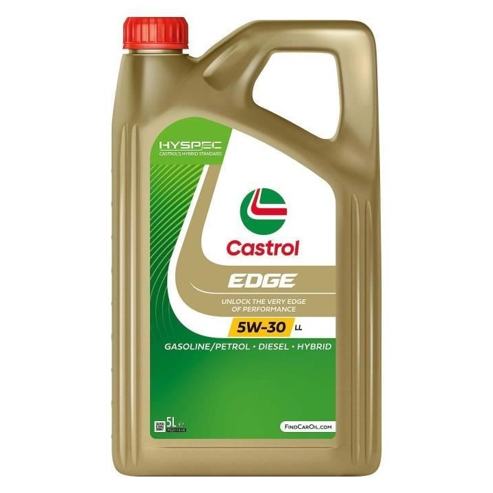 Huile moteur - CASTROL - EDGE 5W-30 LL - 5L