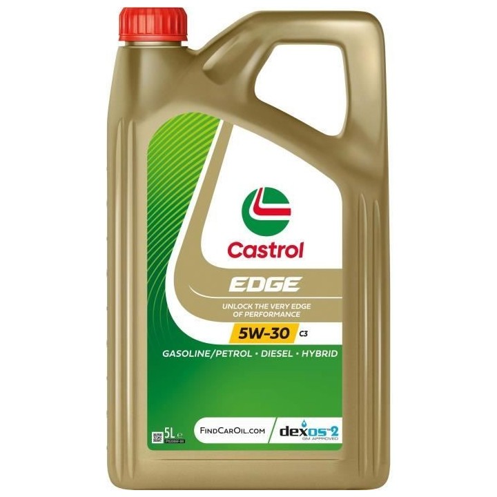 Huile moteur - CASTROL - EDGE 5W-30 C3 - 5L