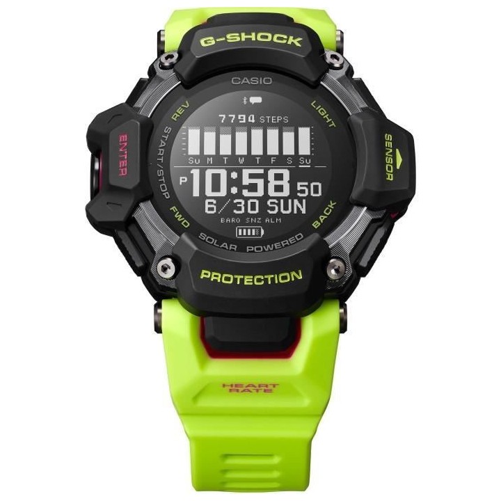 Montre - CASIO - G-Shock Sport - GBD-H2000-1A9ER - Gris clair