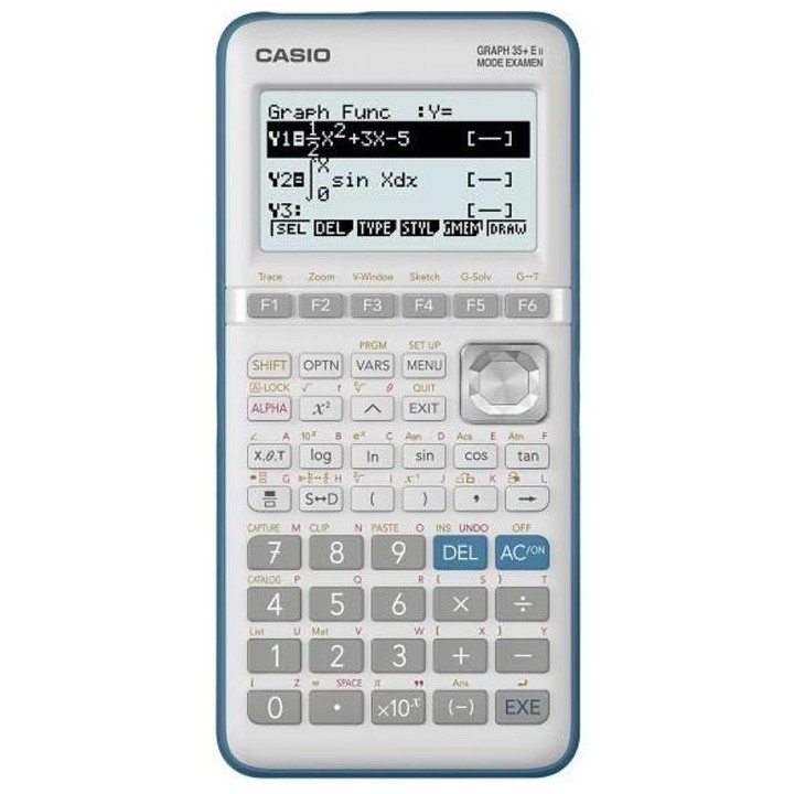 CASIO Calculatrice Graph 35+E II Python integré