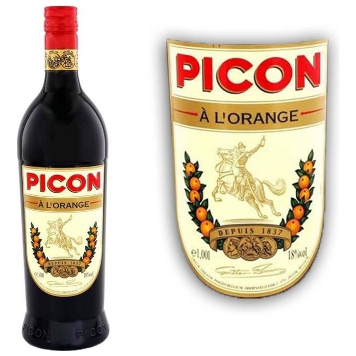 Picon Club orange 1 Litre 18°