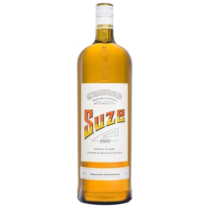 Suze - Liqueur de Gentiane - 15,0% Vol. - 150cl