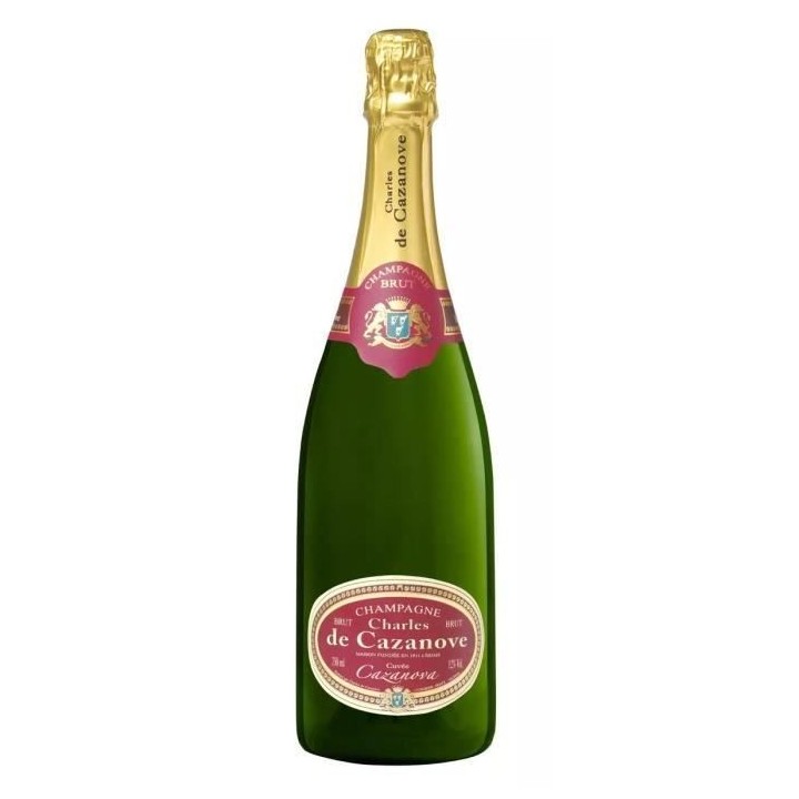Champagne Cuvée Cazanova - Brut - 75cl