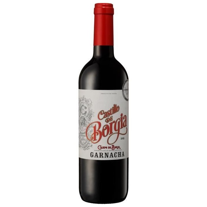Castillo de Borgia 2018 Campo de Borja - Vin rouge d'Espagne