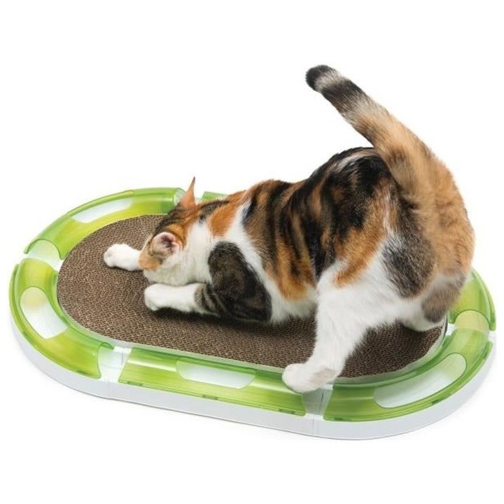 CAT IT Griffoir ovale Senses 2.0 - Pour chat 24,4cm x 48,8cm x 3,5cm