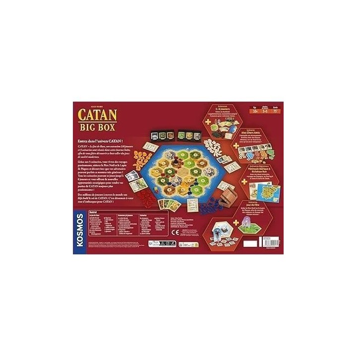 Kosmos | Catan : Big box | Unbox Now | Jeu de société | a partir de