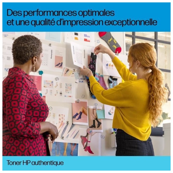 Cartouche de toner HP 125A (CB541A) cyan pour imprimantes HP Color Las