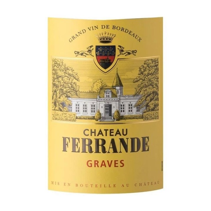 Magnum Coffret Cadeau Caisse Bois - Château Ferrande 2019 Graves - Vi