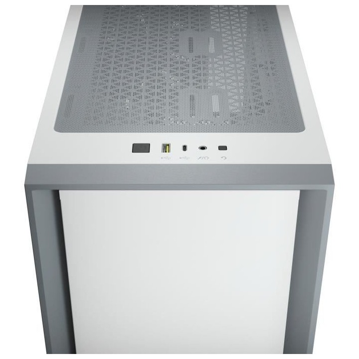 Boîtier PC Gaming - CORSAIR - 4000D - ATX Moyen Tour - Verre trempé