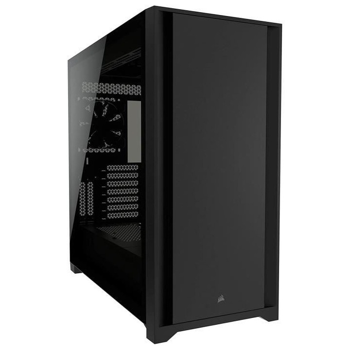 CORSAIR Boîtier PC 5000D - Verre Trempé Moyen-Tour ATX - Noir (CC-90
