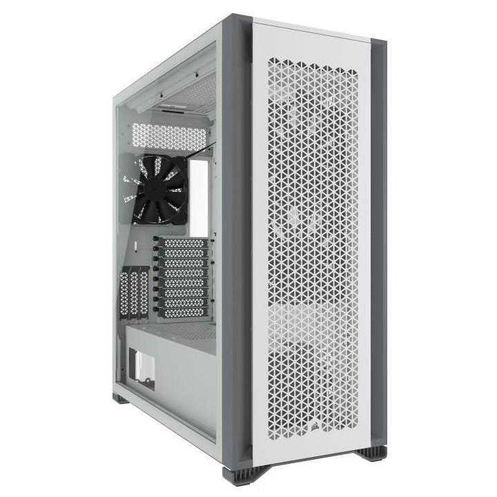 CORSAIR Boîtier PC 7000D AIRFLOW Verre Trempé - Blanc (CC-9011219-WW
