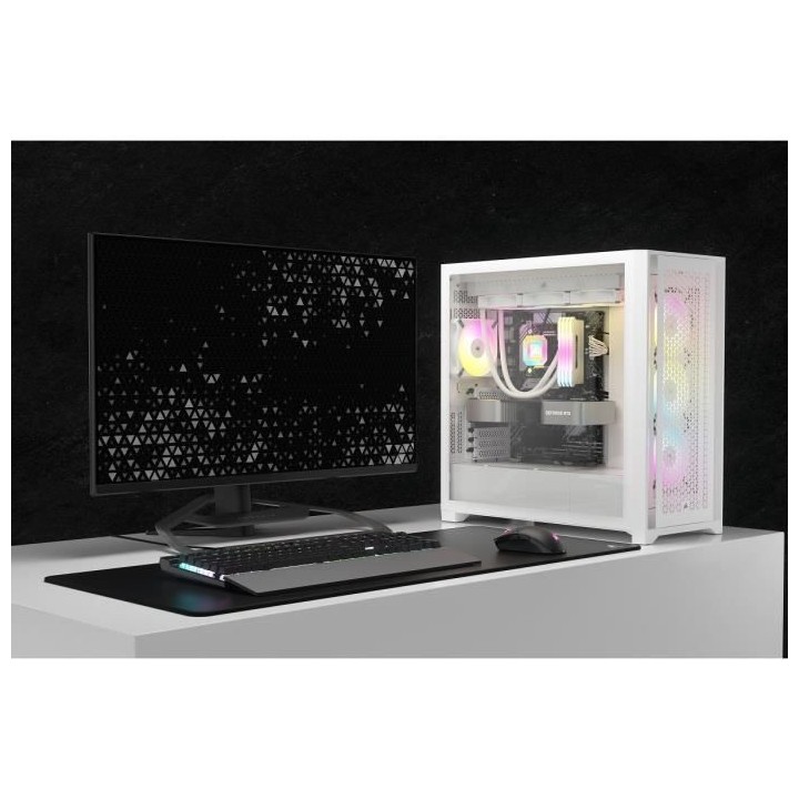 Boitier PC - CORSAIR - iCUE 5000D RGB Airflow - Moyen-tour - 3 ventila