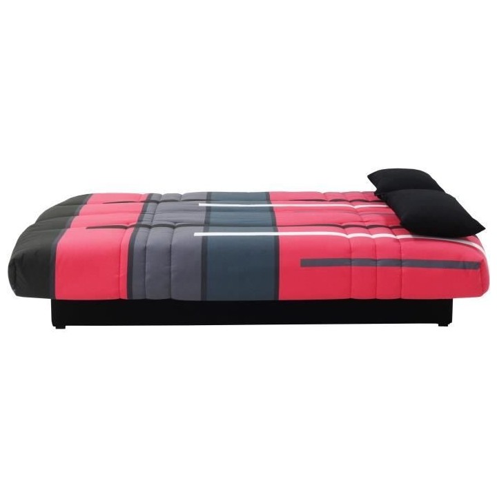 Clic clac 3 places DREAM - Tissu 100% Coton imprimé Piste Rouge - Cou