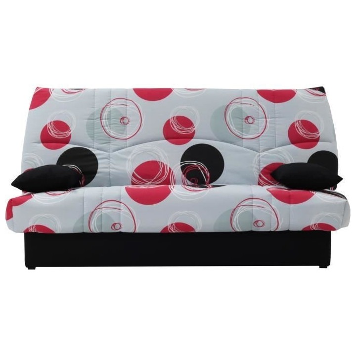 Clic clac 3 places DREAM - Tissu 100% Coton imprimé Planete - Couchag