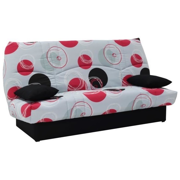 Clic clac 3 places DREAM - Tissu 100% Coton imprimé Planete - Couchag