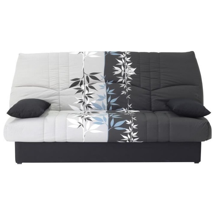 Clic clac 3 places DREAM - Tissu 100% Coton imprimé Ramage - Couchage