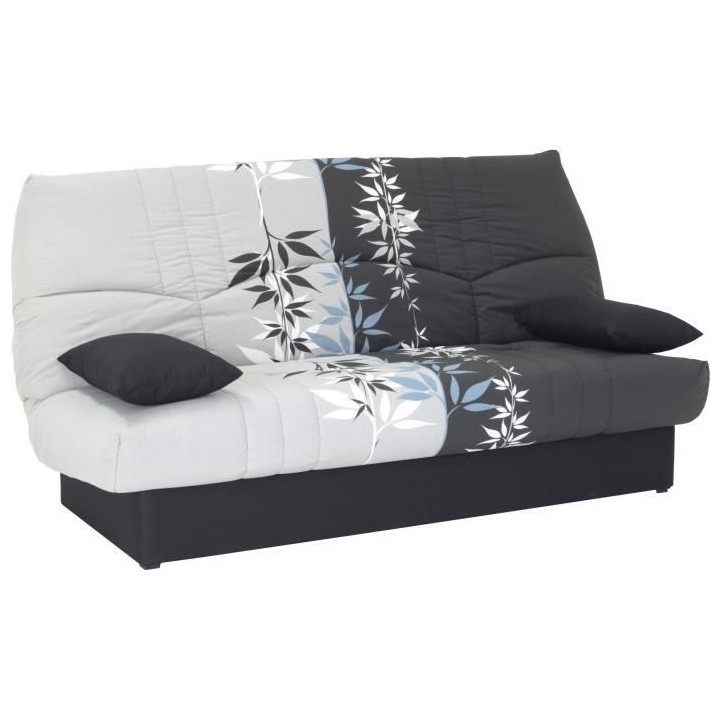 Clic clac 3 places DREAM - Tissu 100% Coton imprimé Ramage - Couchage
