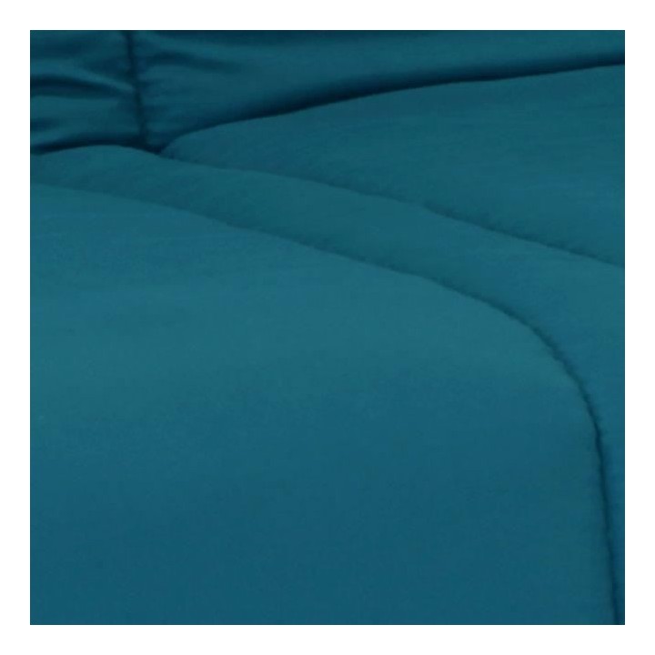 Banquette clic clac 3 places - Bleu canard - 100% coton - L 193 x P 92