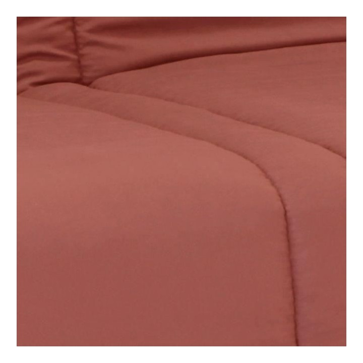 Banquette clic clac 3 places - Terracotta - 100% coton - L 193 x P 92