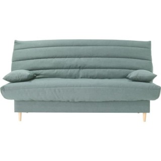 Clic clac 3 places LIV 20 - Tissu Soro vert amande - Couchage 125x190