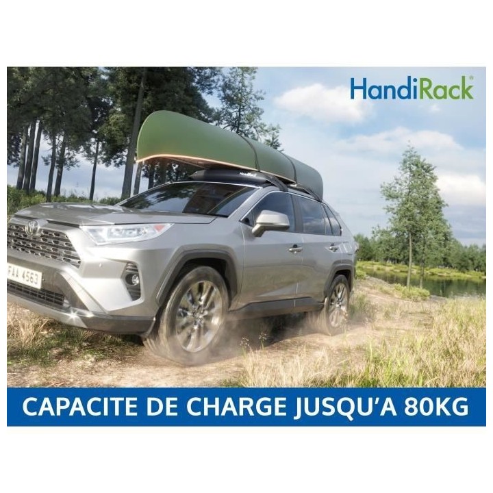 HANDIWORLD 2 Barres de toit HandiRack - Gonflables, résistantes et un