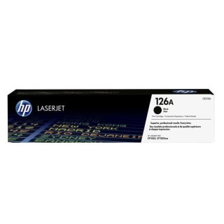 HP 126A Cartouche de Toner noir authentique (CE310A) pour HP LaserJet