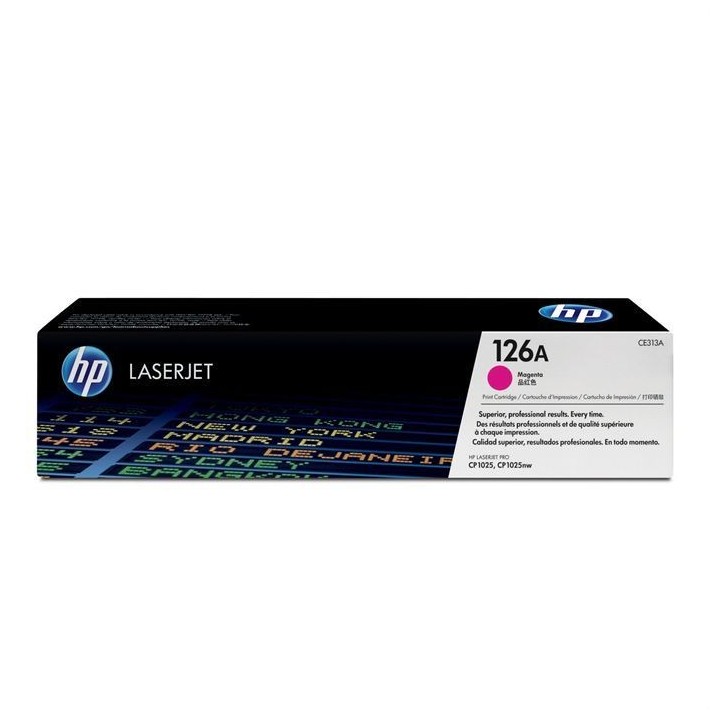 HP 126A Cartouche de Toner magenta authentique (CE313A) pour HP LaserJ
