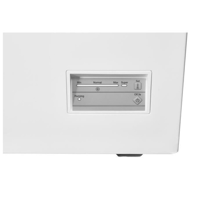 Congélateur coffre Continental Edison - CECC287WE 287L - Classe E - L