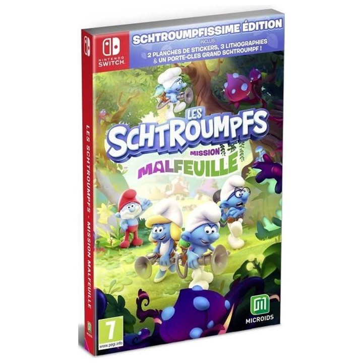LES SCHTROUMPFS : Mission Malfeuille - Schtroumpfissime Édition Jeu S