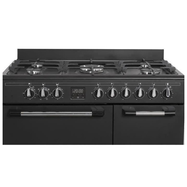 Cuisiniere piano gaz 3 fours électriques CONTINENTAL EDISON CECP903FB