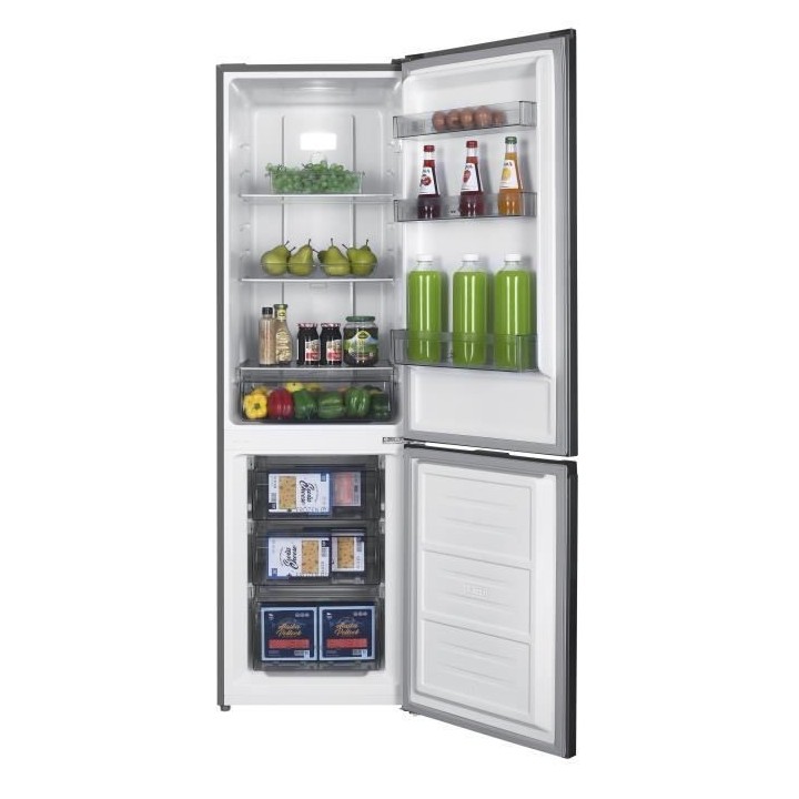 Réfrigérateur congélateur bas CONTINENTAL EDISON CEFC251NFS - Sans