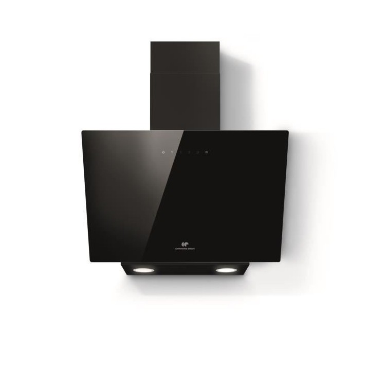 Hotte décorative noire CONTINENTAL EDISON CEHD6065B - L60 cm