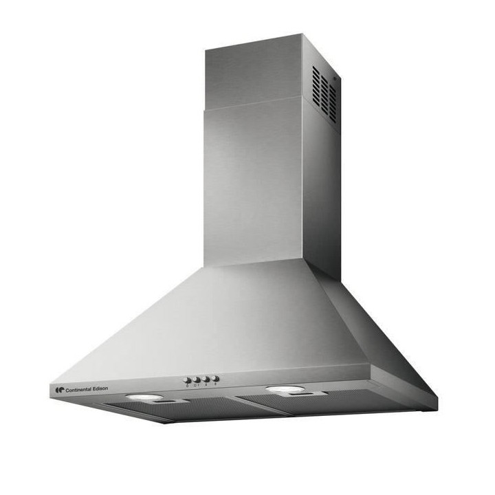Hotte pyramide CONTINENTAL EDISON CEHP6060S - 60 cm