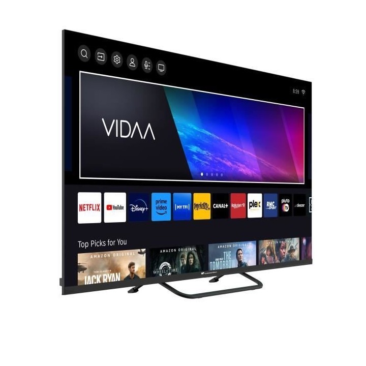 CONTINENTAL EDISON - CELED43SVQLD24B7 - TV QLED UHD 4K - 43'' (109cm)