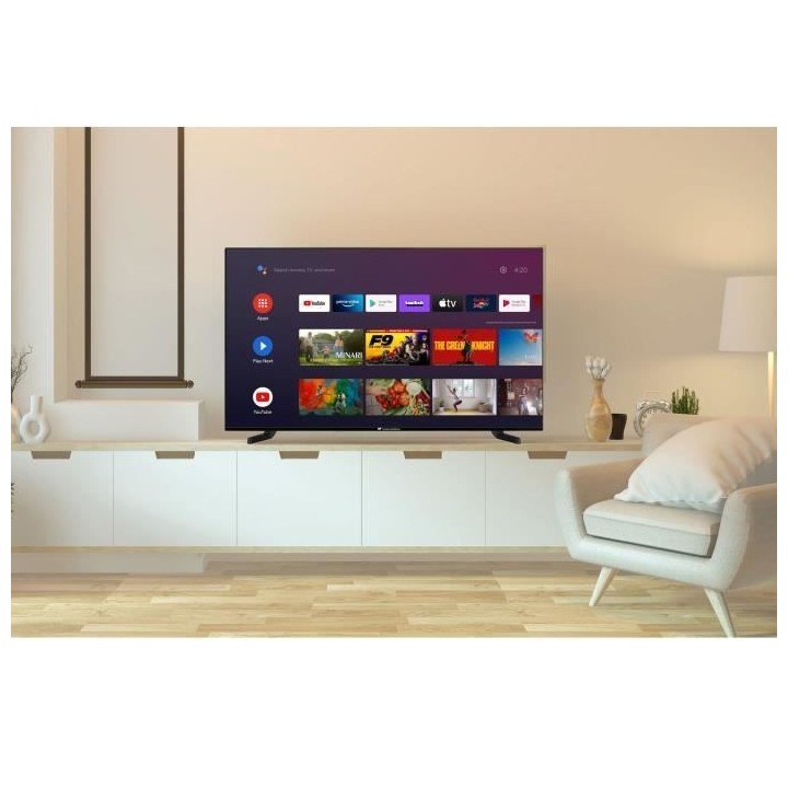 CONTINENTAL EDISON CELED55SAQLD24B3 - TV QLED UHD 4K 55“ (139cm) - S