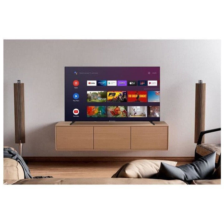 CONTINENTAL EDISON CELED65SAQLD24B3 - TV QLED UHD 4K 65“ (164cm) - S